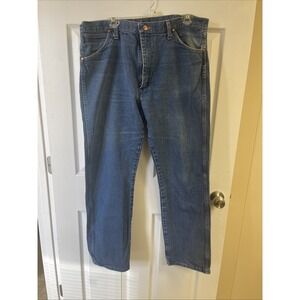 Wrangler Jeans‎ Mens 37x32 Blue 13MWZPW Cowboy Cut